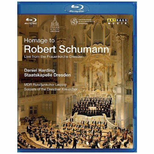Blue Blu-ray case with sepia-toned image of orchestra and choir in a grand church.