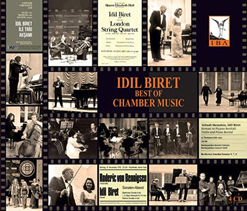 Idil Biret/menuhin/nikotina - Mendelssohn Schumann Brahms Tchaikovsky Mahler Beethoven: Idil Biret Best of Chamber Music [CD]