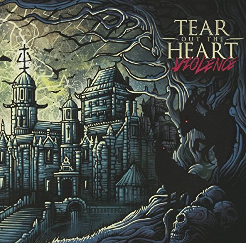 A CD titled "Tear Out The Heart - Violence" with a black and red cover artwork.