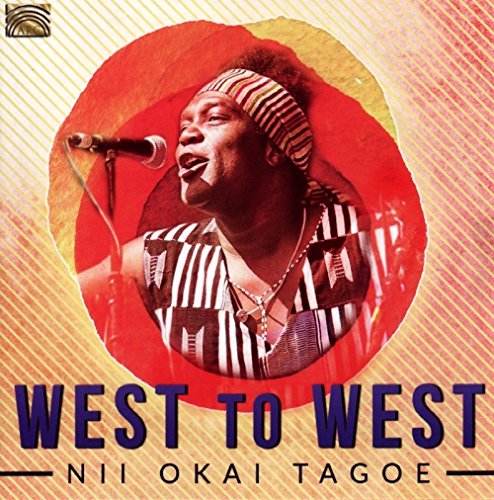Album cover with a man singing into a microphone, wearing striped clothing and hat.