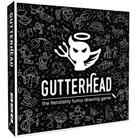 Gutterhead - The Adult Board Game of Hilariously Twisted Doodles [Party Game for Adults. Playable over Video Chat]