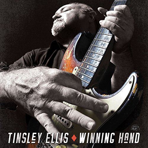 "Tinsley Ellis album cover featuring a man playing an electric guitar."