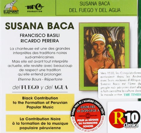 Susana Baca - Del Fuego Y Del Agua [CD]