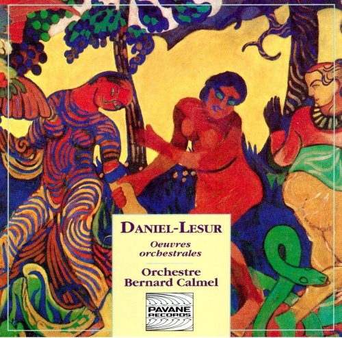 "CD cover with colorful illustration of three figures and a snake, yellow background."