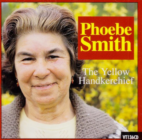 Album cover featuring Phoebe Smith with yellow flowers in the background and red border.