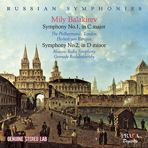 Philharmonia & Karajan & Moscow Symphonic & Rojdes - Balakirev: Symphonies Nos. 1 & 2 (Russian Symphonies [1] ) [CD]