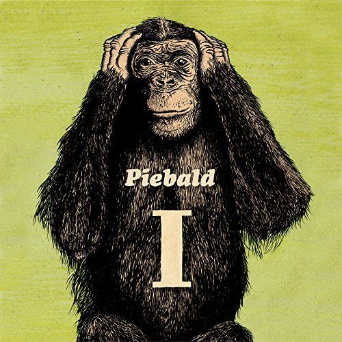 "Piebald - Volume I [CD]" album cover featuring a gorilla on a green background.