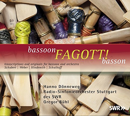CD cover with bassoon reeds and text overlay.