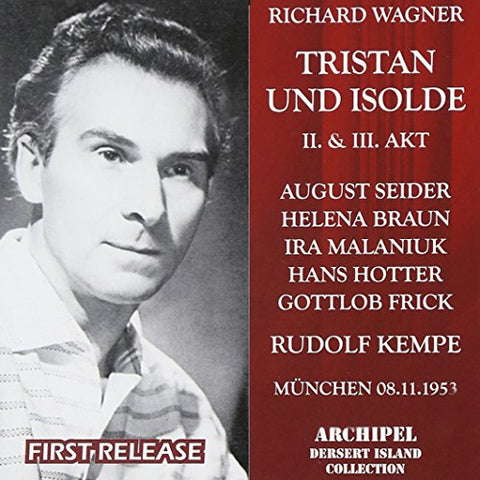 Kempe - Tristan & Isolde Act 2 & 3 Kempe Munich 1953 [CD]