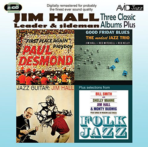 Various - Three Classic Albums Plus (Jazz Guitar / Good Friday Blues / Paul Desmond - First Place Again) [CD]