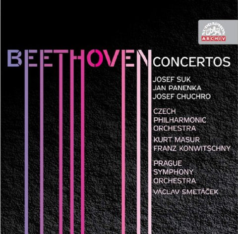 Josef Suk - Beethoven Concertos Audio CD