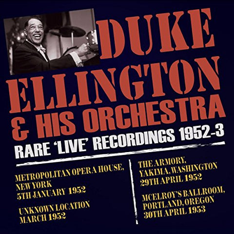 Various - Rare Live Recordings 1952-53 [CD]