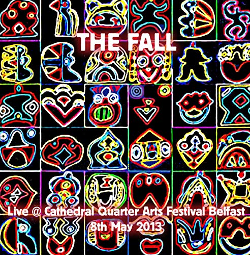 The image is a CD cover featuring a grid of 20 abstract, neon-colored shapes.