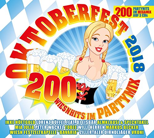 Various Artists - Oktoberfest 2018 - 200 Wiesnhits Im Partymix (3cd) [CD]