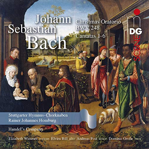 Soloists; Handel's Company; Stuttgarter Hymnus-Chorknaben - Johann Sebastian Bach: Christmas Oratorio BWV 248 [CD]
