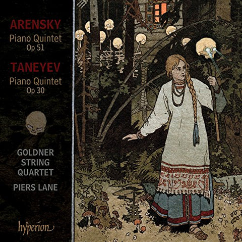 Piers Lane; Goldner String Qua - Taneyevarenskypiano Quintets [CD]