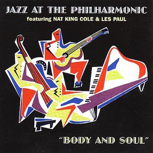 "CD cover art featuring abstract musical instruments on a black background."