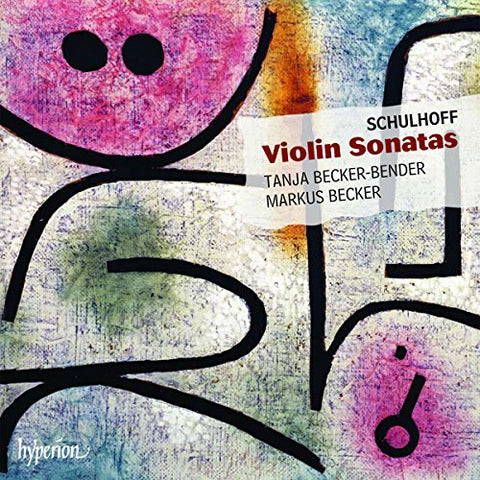 Tanja Becker-bender  Markus Be - Schulhoffviolin Sonatas [CD]