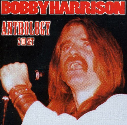 Bobby Harrison CD cover featuring a man with long hair holding a microphone.