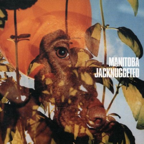 Album cover with a frog surrounded by plants, text "Manitoba Jacknuggeted" on right side.