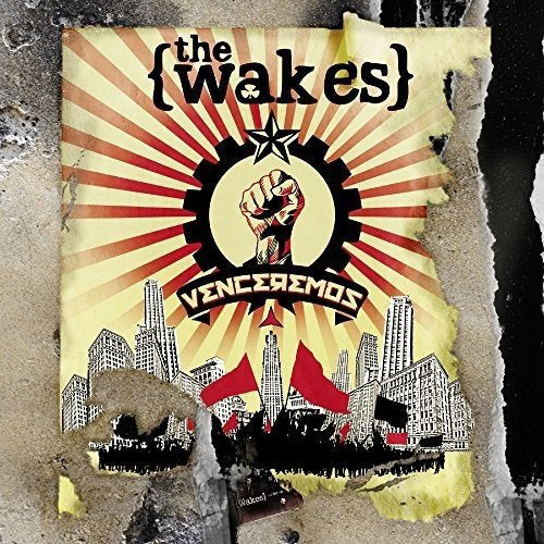 The image is a CD cover with a raised fist and cityscape.