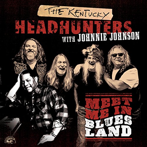 "Album cover featuring The Kentucky Headhunters with Johnnie Johnson and band members."