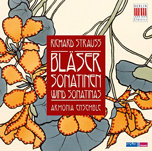 "CD cover with floral design and red text box containing white text."