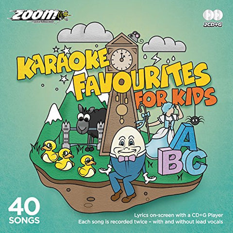 Various - Karaoke Favourites For Kids (With And Without Lead Vocals) - 40 Songs (CD+G) [CD]