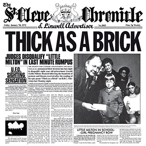 Jethro Tull - Thick as a Brick [CD]