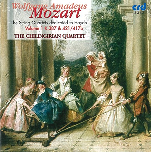 A CD cover featuring a 18th-century painting of people playing with a cart.
