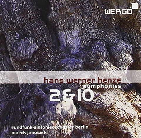 Janowski/rso Berlin - Henze: Symphonies 2 & 10 [CD]