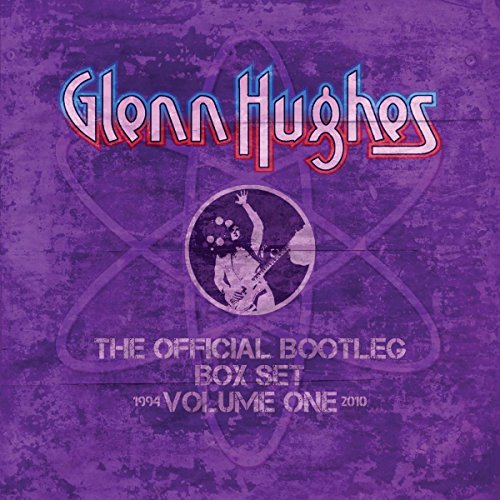 Purple album cover with "Glenn Hughes" in stylized font and a circular inset image.