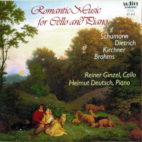 Reiner Ginzel / Helmut Deutsc - Romantic Music for Cello and Piano - Schumann/Dietrich/Kirchner/Brahms (Schumann/Dietrich) [CD]