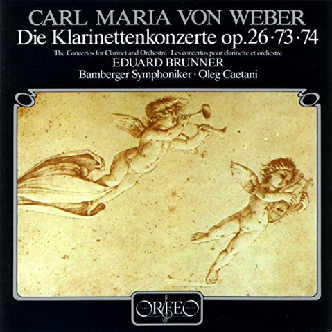 Brunner/bamberger/caetani - WEBER:CLARINET CONCERTOS [CD]