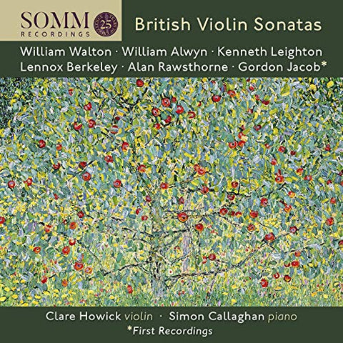 Howick/callaghan - British Violin Sonatas [CD]