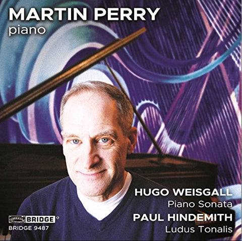 Martin Perry - Hugo Weisgall: Piano Sonata, Paul Hindemith: Ludus Tonalis [CD]