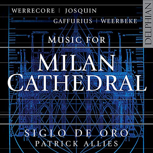 "CD cover with blue architectural drawing on black background, white text."