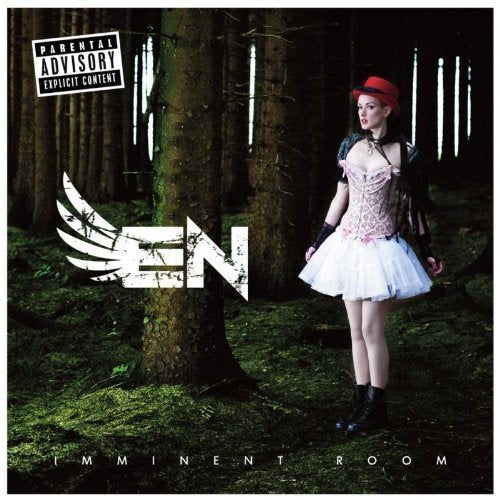 Album cover: woman in forest, white skirt, red hat, with "EN" and "Imminent Room" text.