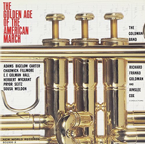 "CD cover featuring a shiny brass instrument with sheet music in the background."