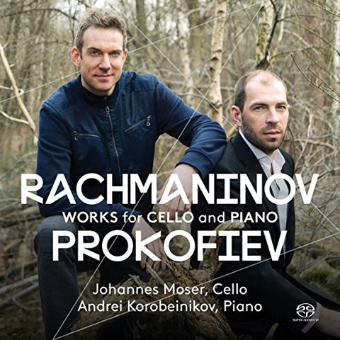 Cello Johannes Moser - Rachmaninov ; Prokofiev: Works for Cello and Piano Audio CD Sent Sameday*