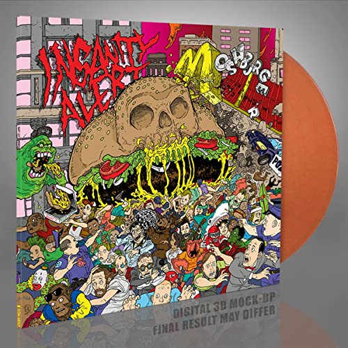 Insanity Alert - Moshburger (Transparent Orange Vinyl) [VINYL]