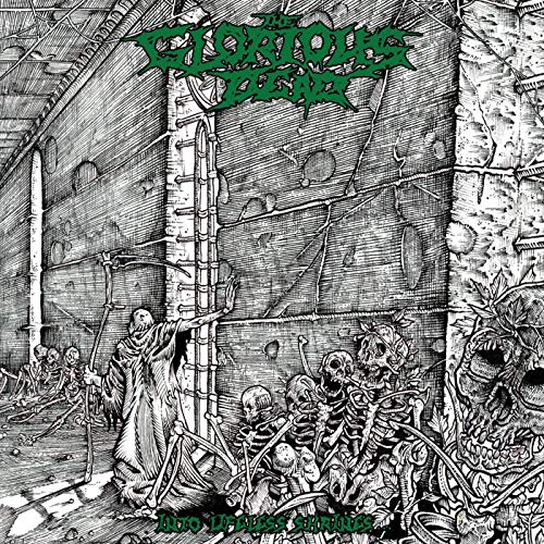 Glorious Dead, The - Into Lifeless Shrines (White/Grey/Green/Black Splatter Vinyl + Cd)  [VINYL]