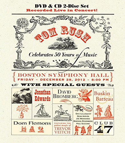 Tom Rush - Celebrates 50 Years of Music (CD+DVD) [CD]