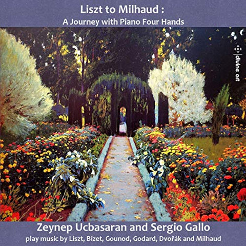 Ucbasaran/gallo - Liszt To Milhaud: A Journey With Piano Four Hands [CD]