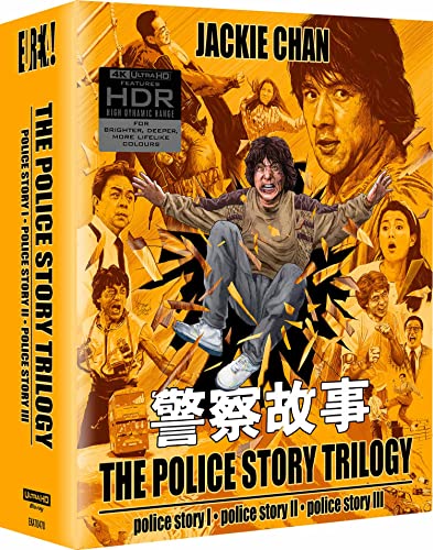 The Police Story Trilogy 4k Ultra Hd Blu-ray Limited Edition [BLU-RAY]