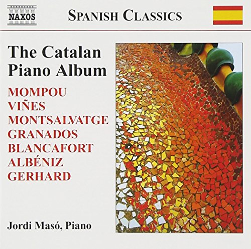 A CD cover featuring a mosaic artwork with red, orange, and yellow tiles.