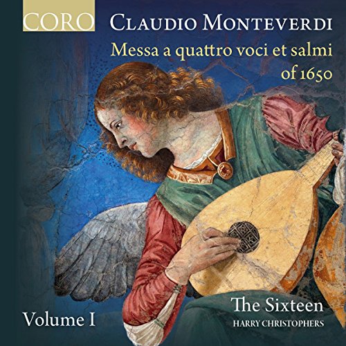 A CD cover featuring an angel playing a lute against a blue background.