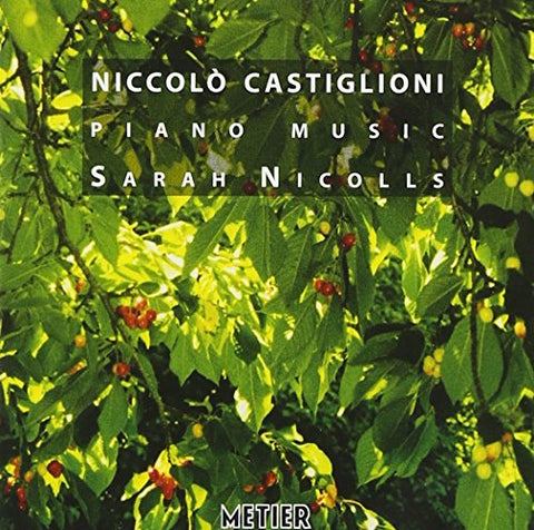 Sarah Nicolls - CASTIGLIONI:MUSIC FOR PIANO [CD]