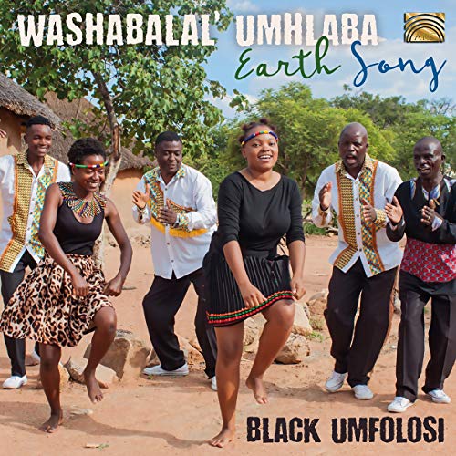 "CD cover featuring a group of people dancing outdoors, traditional and modern attire."