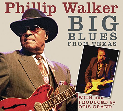 "Album cover featuring a man in a hat holding a guitar and a smaller inset image."